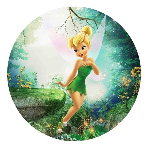 40 Adesivos Fada Sininho Tinker Bell 3cm