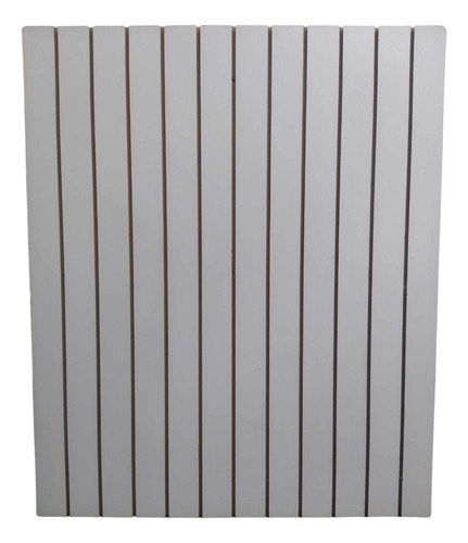 Panel Ranurado Blanco 1,21 M De Alto X 1,45m De Ancho Usado 