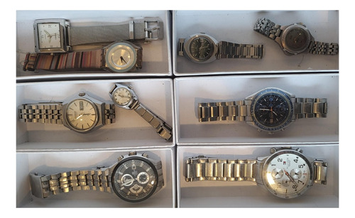 Coleccion Relojes Pulsera Hombre Mujer Originales Impecables