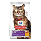 Alimento Gato Hills Sensitive Stomach Skin 1.58kg