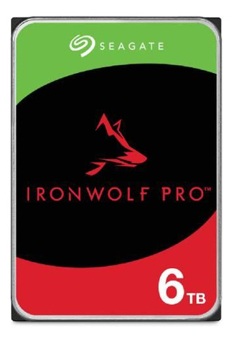 Disco Duro Seagate Ironwolf Pro 6tb