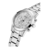 Reloj Para Hombre Guess Atlas W0668g7 Color Plata