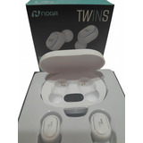 Auriculares Inalambricos Bluetooth In Ear Noga Twins Blancos