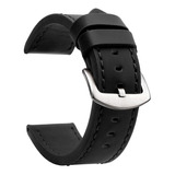 Correa De Piel (pu) Hebilla Acero Para Umidigi Uwatch 2s