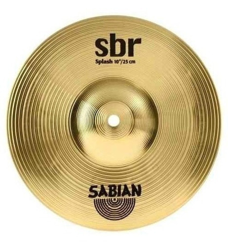 Platillo Sabian Sbr 10 Splash Sbr1005 Diámetro 10