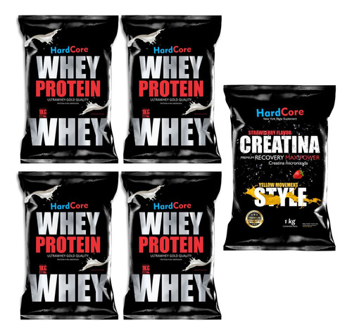 4k Whey Protein + 1k De Creatina 