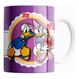 Taza De Café Disney Donald Y Daisy Feliz San Valentin 325ml