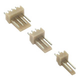 Kit Conector 2,54mm Macho 2,3,4 E 5 Vias 180º  50 Peças Cada