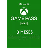 Suscripción Xbox Live Gold 3 Meses Xbox Live Código México 