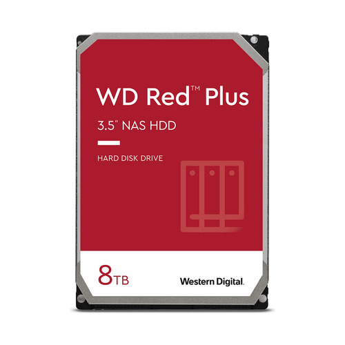 Disco Duro Para Nas Western Digital Wd Red Plus 3.5'' 8tb