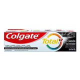 Colgate X90 Total 12 Carbon Activado 