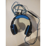 Auriculares Gamer Kotion Each G9000 Azul Impecable 