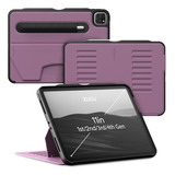 Funda Para iPad 10.2 Zugu 9a/8a/7a Gen Ultradelgado/berry Pu