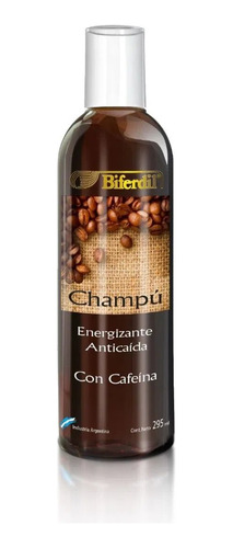 Biferdil Champú Energizante Anticaída Con Cafeina X295 Ml