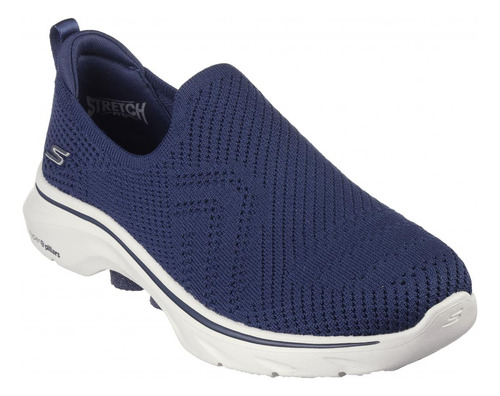 Zapatilla Mujer Go Walk 7 Amina Azul Skechers