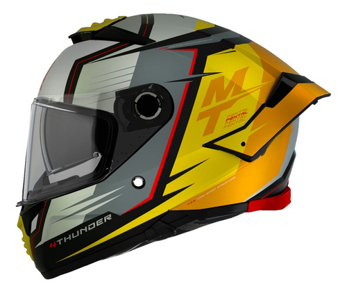 Casco Moto Mt Thunder 4 Sv Pental Gp Calidad Ece2206 / Dot