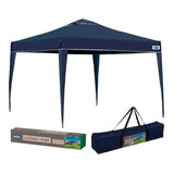 Tenda Praia Sanfonada Gazebo 3x3 Articulado Abrigo Barraca