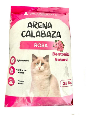 Arena Calabaza Rosa 25 Kg