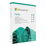 Office 365 Family 1 Licença Até 6 Usuários 1tb One Drive