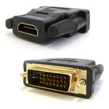 Adaptador, Convertidor Dvi-d Macho A 24+1 A Hdmi Hembra 