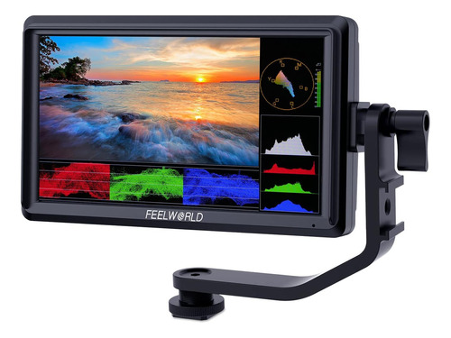 Monitor Feelworld Fw568 4k Lut Videoassist Dslr Sony Canon