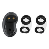 Kit 2 Pares Borracha Para Fone Samsung Galaxy Buds Live Cor Preto