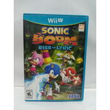 Sonic Boom Ryse Of Lyric Para Wii U Usado 