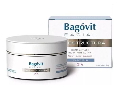 Crema Día Hidratante Facial Pro Estructura Bagóvit X 55 G