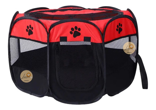 Corral Tienda Mascotas Portátil Plegable Caniche Gato Huron 