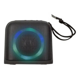 Bocina Bluetooth Radio Fm Portatil Recargable Luz Led