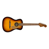 Fender Malibu Player - Guitarra Acústica, Sunburst, Diapas.