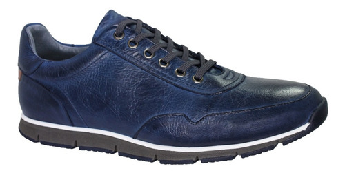 Zapatos Gino Cherruti Tenis Azul Hombre Caballero 3001 Sand