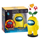 Videojuego Among Us Stamper Yellow Crewmate Plant Hat 7