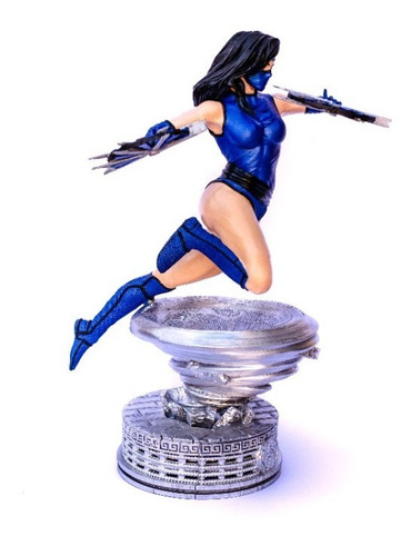 Kitana Figura Mortal Kombat Coleccion Gran Tamaño 45cm