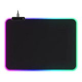 Mouse Pad Gamer Borda Iluminada Led Rgb 7 Cores 25cmx35cm