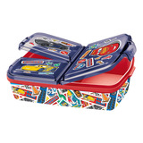 Recipiente Disney Sandwichera Infantil Multiple 3 Divisiones