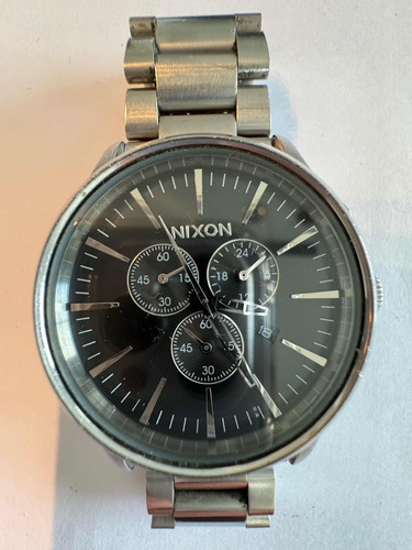 Reloj Nixon The Sentry Chrono Acero Inox.