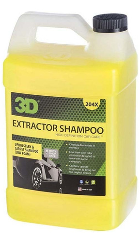 3d Extractor Shampoo Para Máquinas Limpia Tapizados Allshine