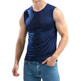 Hombre Tank Top Camiseta Gym Transpirable De Secado Rápido