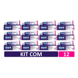 Kit Com 12 Cremes Dentais Oral-b Brilliant Fresh 70g