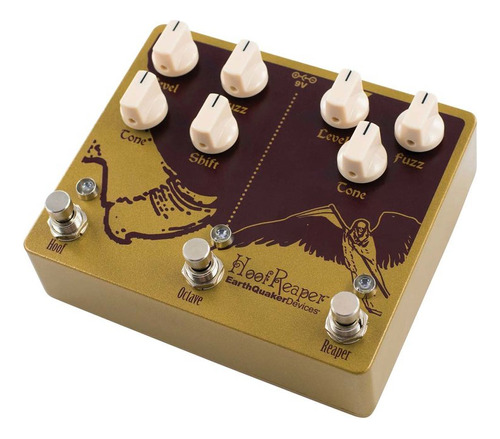 Pedal Earthquaker Devices Hoof Reaper Double Fuzz Octave Up 