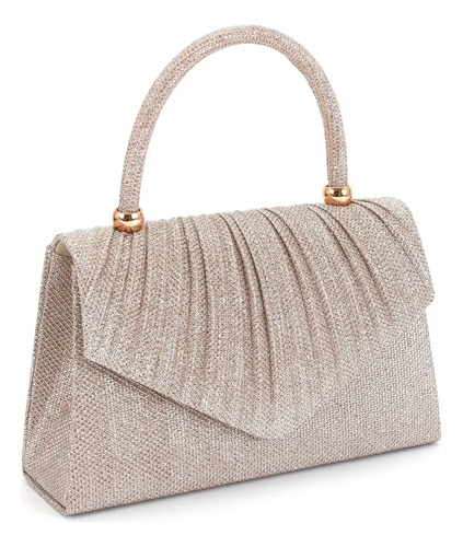 Bolso Bandolera/mano Con Estrás Brillantes Elegante Fiesta