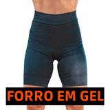 Bermuda De Ciclismo Feminina Forro Em Gel Mtb Bike Black Pro