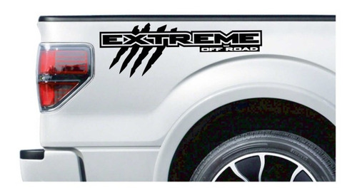 Calcas Sticker Extreme Off Road Garra Para Batea + Tapa