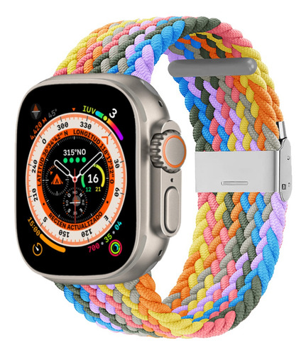 Correa Para Apple Watch Ultra Tela Serie 8/7/6/5/4/3/2/1 Se