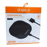 Carregador Indução 20w Sem Fio Samsung Motorola Xaiomi Ios