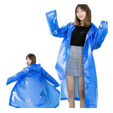 Poncho Impermeable Con Capa Para Lluvia