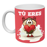 Taza San Valentin Frase Tu Eres Mi Razon Favorita Ceramica