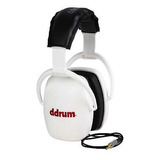 Ddrum Ddsch Studio Class Isolation Headphones, White Eea