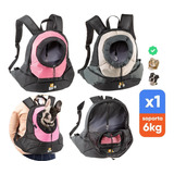 Bolso Transportadora Mochila Gatos Perros Pequeños Paseo